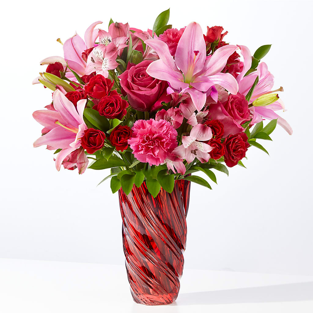 In Love Bouquet with Luxe Swirl Vase – SOBEY'S, Mississauga ON