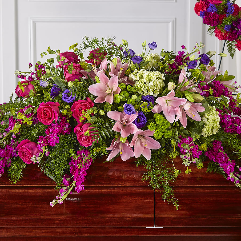 Radiant Tribute Casket Spray – SOBEY'S, Mississauga ON