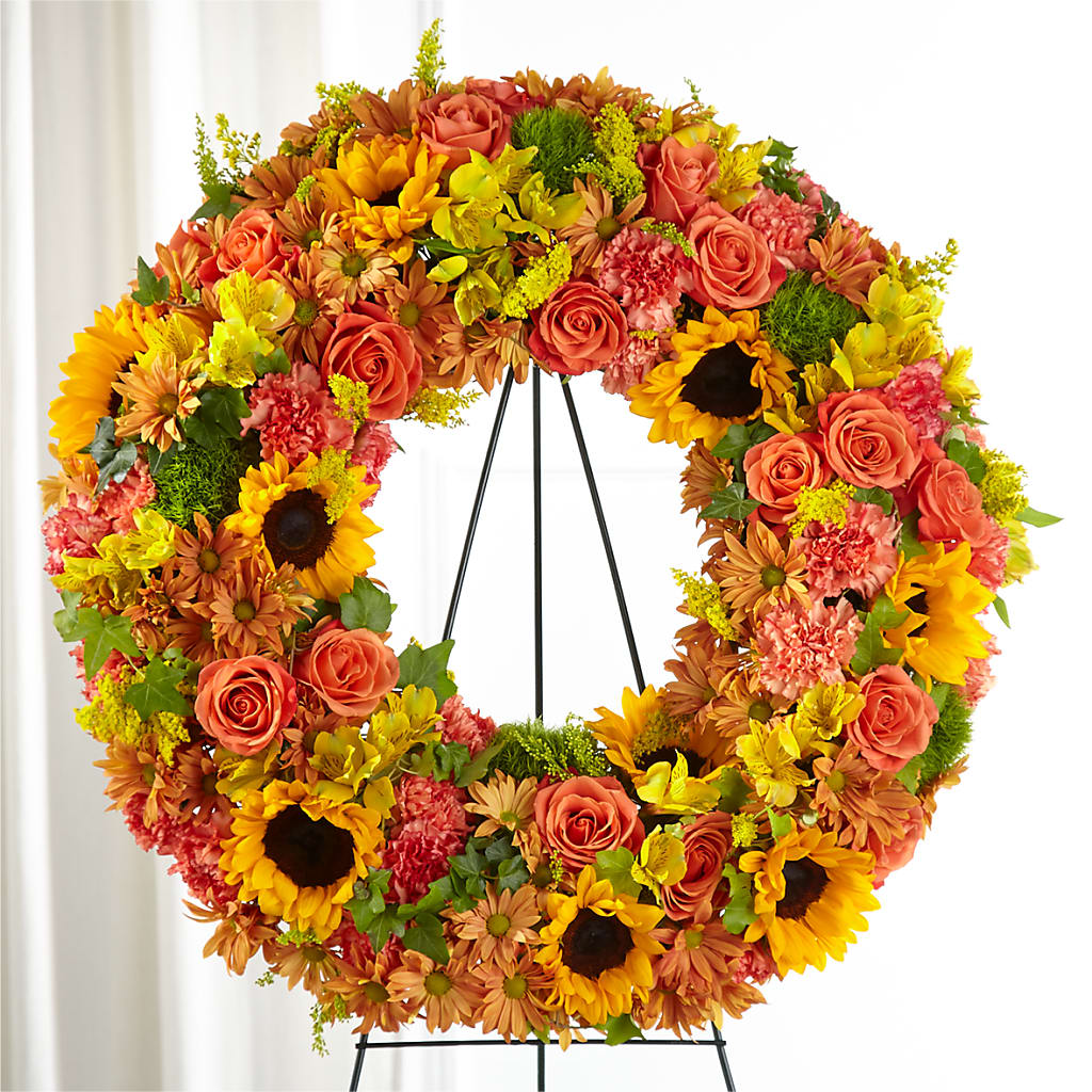 Autumnal Memories Wreath (Standard) – SOBEY'S, Mississauga ON