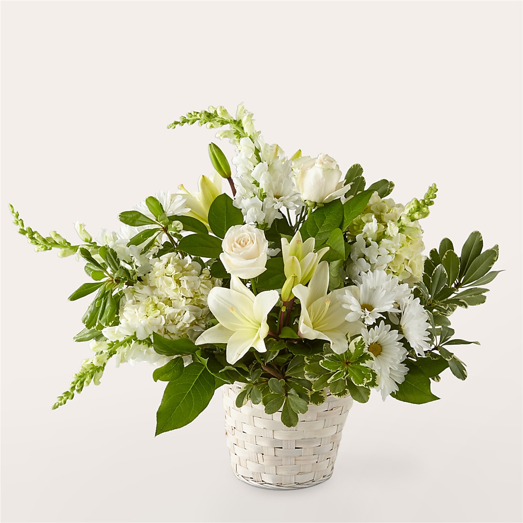 Ivory Elegance Floral Basket – SOBEY'S, Mississauga ON
