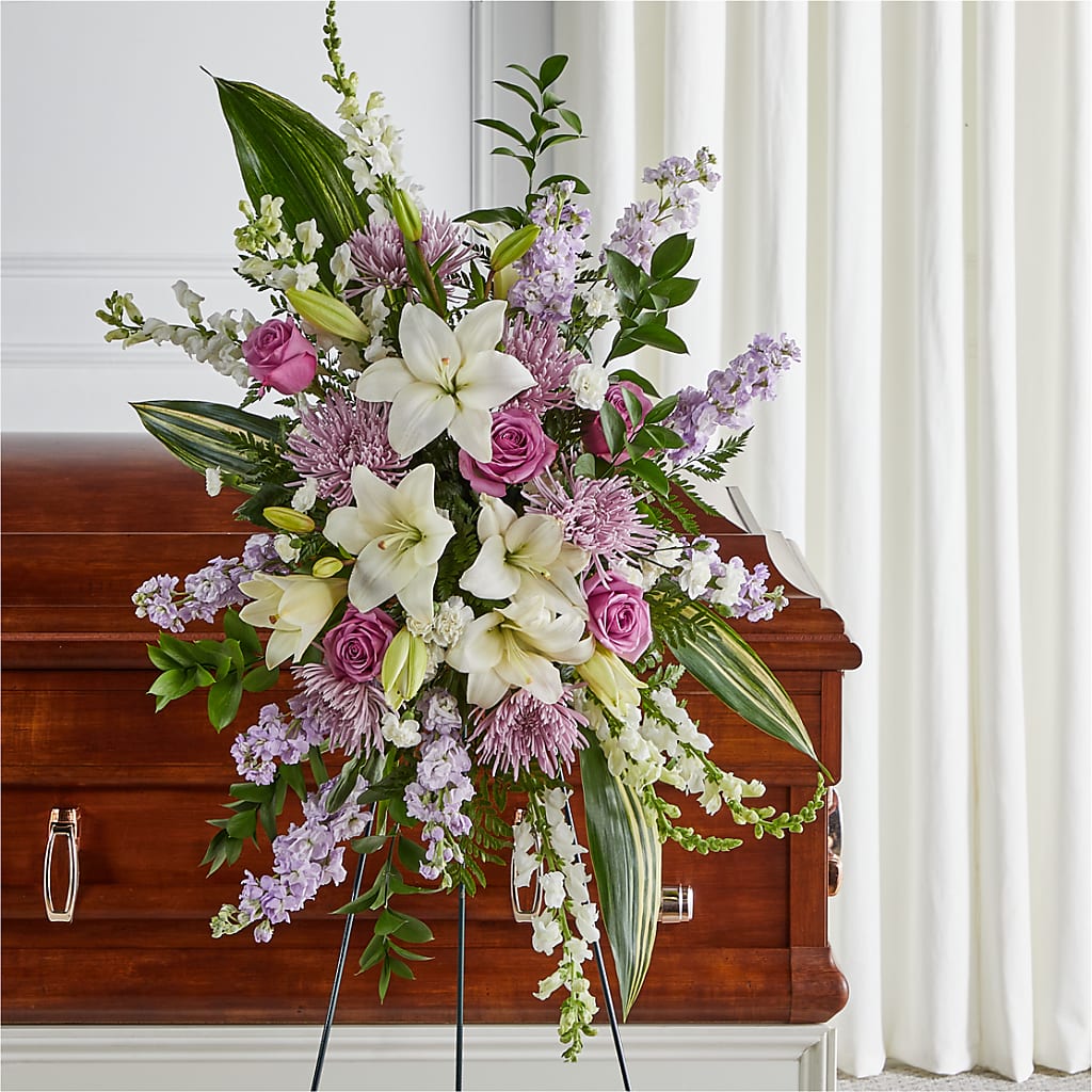 Grateful Hearts Standing Spray – SOBEY'S, Mississauga ON