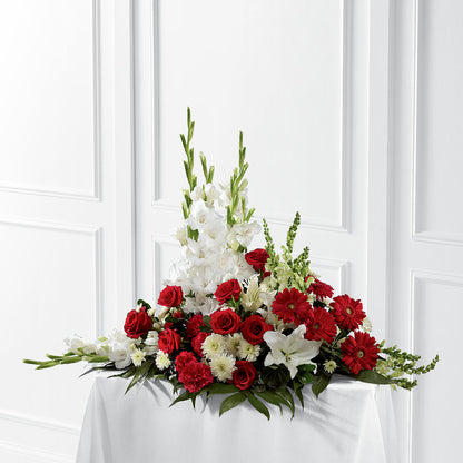 Crimson & White Arrangement – SOBEY'S, Mississauga ON