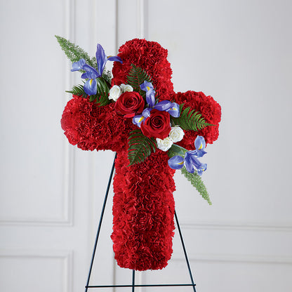 Faithful Hero Floral Cross – SOBEY'S, Mississauga ON
