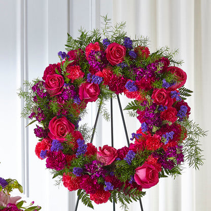 Calming Colors Wreath – SOBEY'S, Mississauga ON