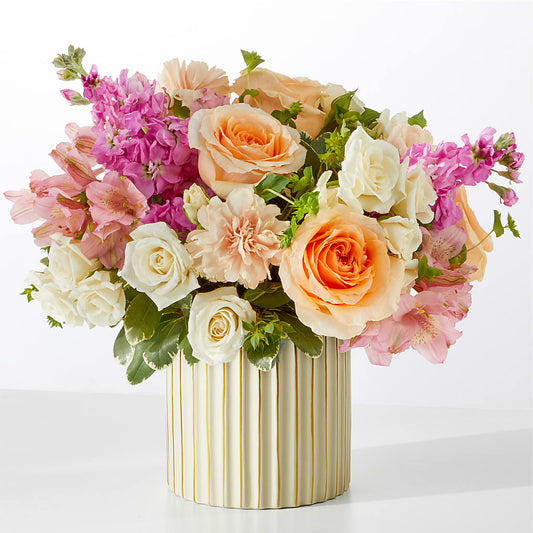 Paradise Bouquet with Ivory Vase – SOBEY'S, Mississauga ON