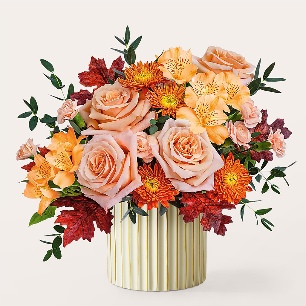 Spiced Latte Bouquet with Ivory Vase – SOBEY'S, Mississauga ON